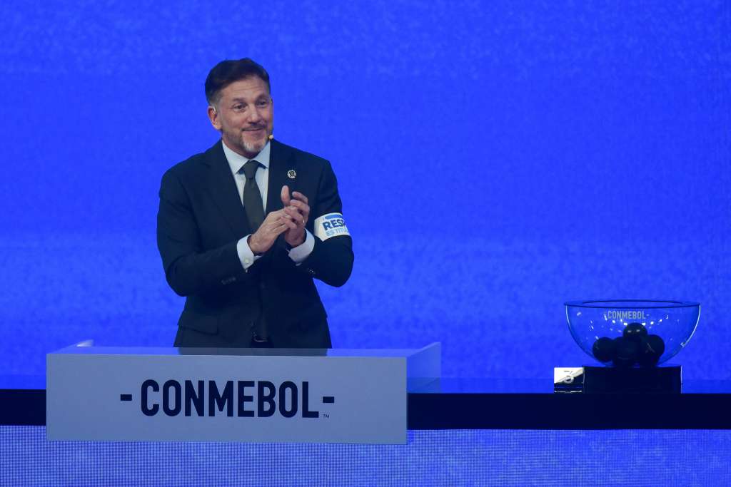 Alejandro Domínguez, presidente de la Conmebol.