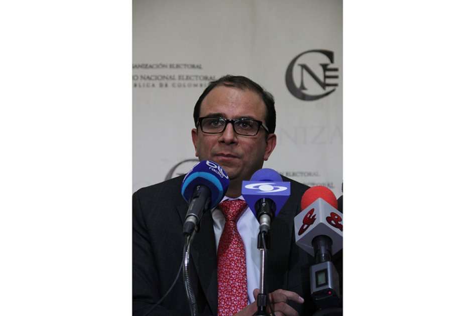 El magistrado Carlos Camargo.