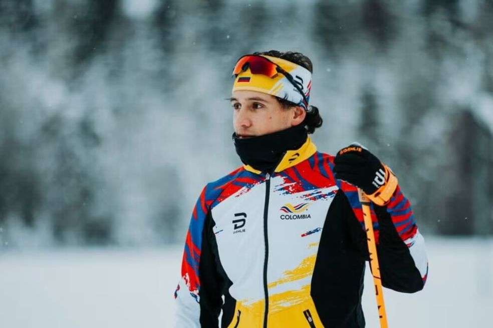 Fredrik Fodstad, único representante de Colombia en los Juegos Olímpicos de Invierno de Milán-Cortina 2026.