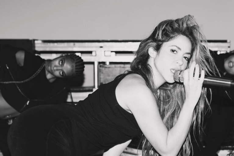 Se filtra video de Shakira ensayando para su presentación en la Copa América