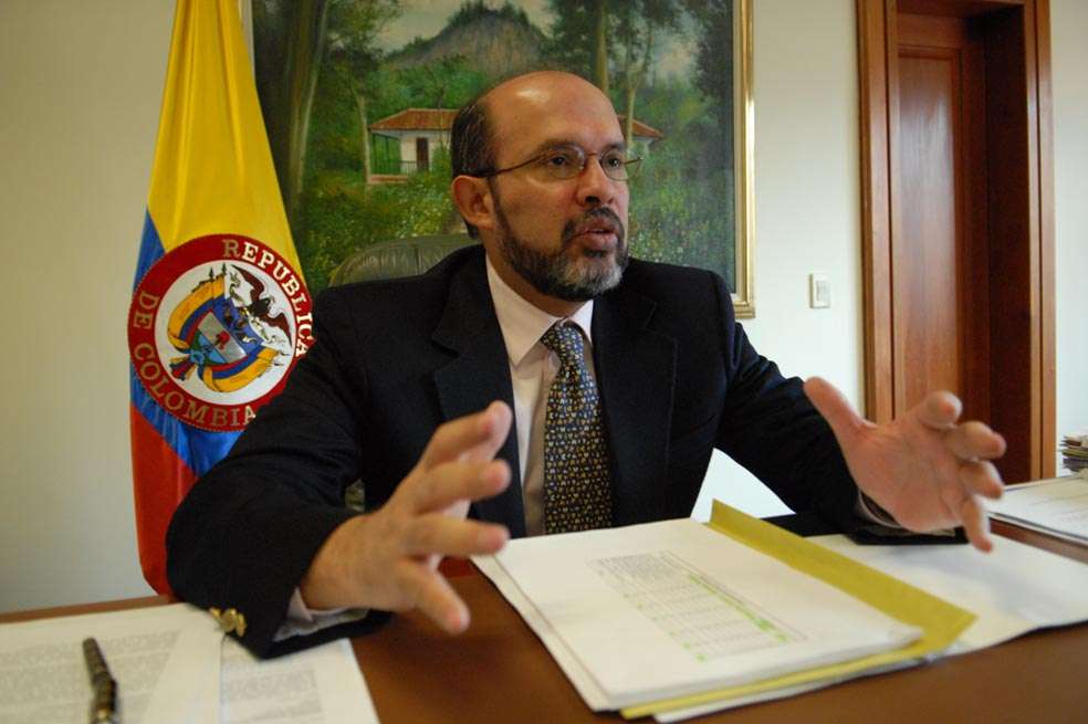 El exmagistrado Ricaurte pasó la noche en una celda del búnker de la Fiscalía. / Archivo.