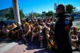 Caos en la previa de la Copa Libertadores: más de 200 hinchas de Peñarol detenidos