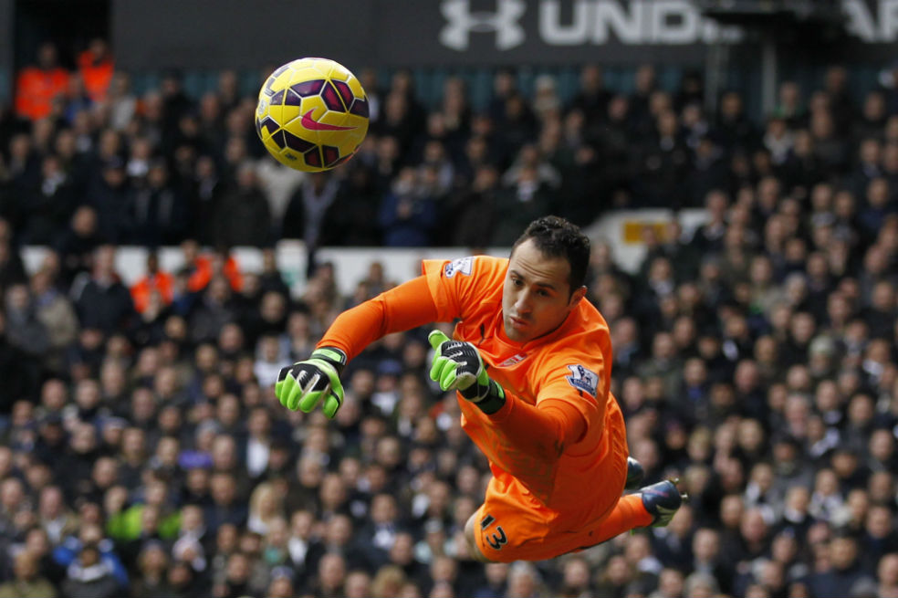 David Ospina, arquero del Arsenal. / AFP