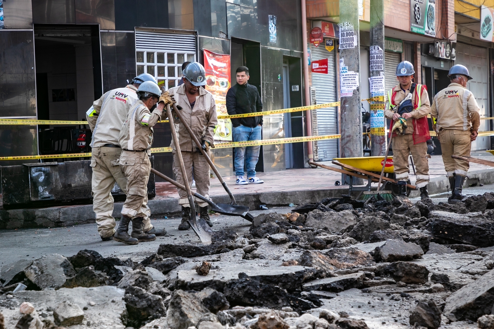 Según el Distrito, de 549 calles que se deben intervenir van 210 y en cuanto a las ciclorrutas, el avance es del 45%.