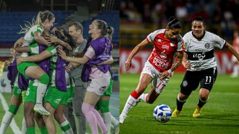 Libertadores Femenina: Nacional debutó con goleada y Santa Fe cayó en casa