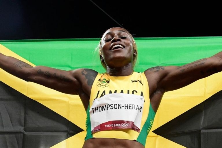 Elaine Thompson-Herah no irá a los Juegos Olímpicos de París a defender sus medallas