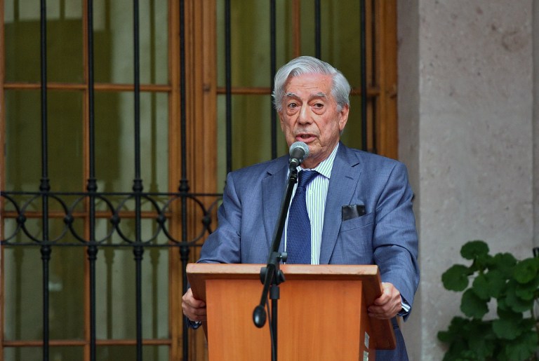 Mario Vargas Llosa: “Un mundo sin literatura sería un mundo sin deseos ni ideales”