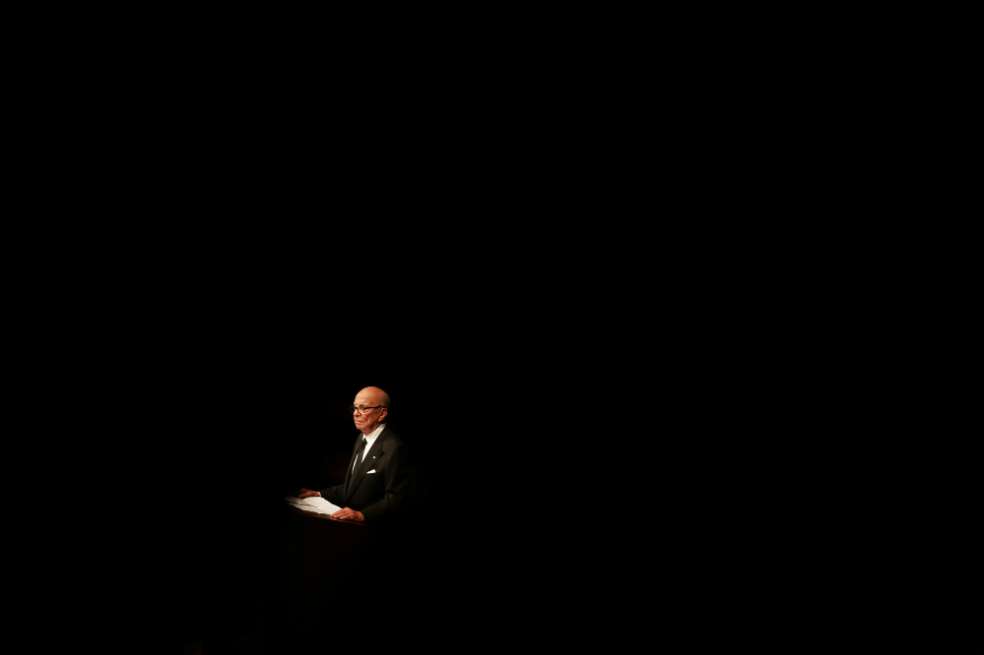 Rupert Murdoch, magnate de 87 años. / Bloomberg