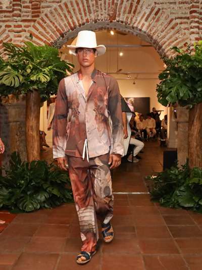 Pasarela Lina Cantillo Homenaje a David Manzur