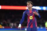 Lamine Yamal, con una impresionante chilena, selló goleada del Barcelona: video