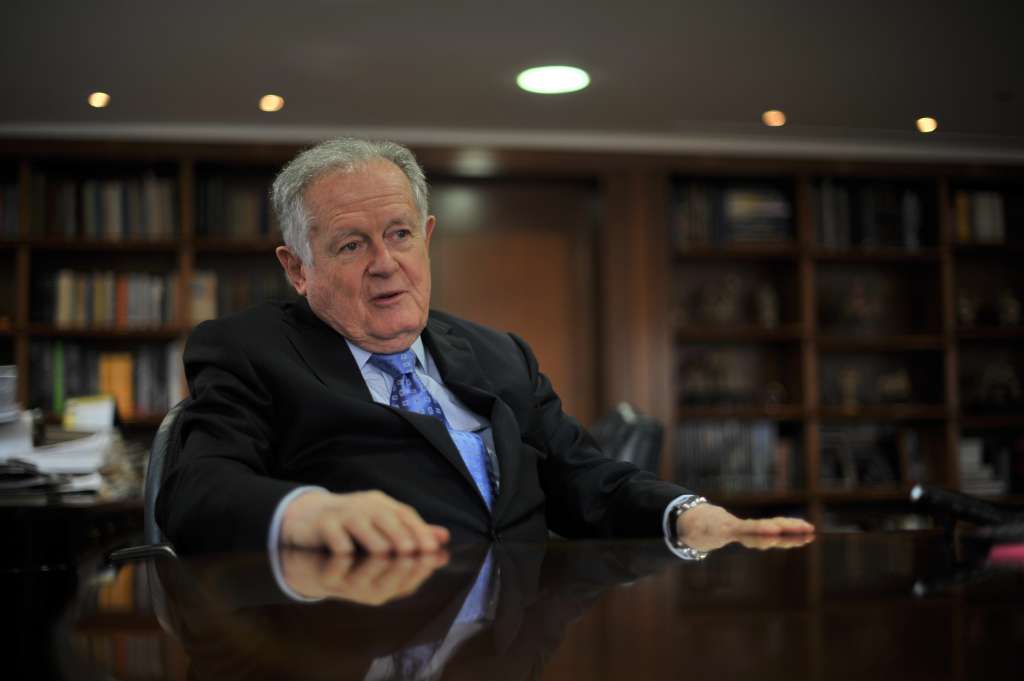 Empresario, banquero, constructor y magnate colombiano, en entrevista.