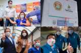 “Foto pa’l ‘feis’”: las críticas por el retraso y la “pantalla” con las vacunas