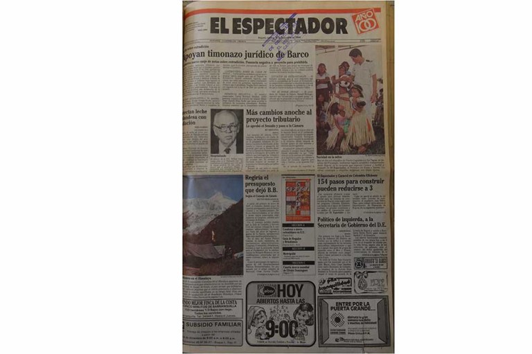 La última entrevista de Guillermo Cano antes de morir