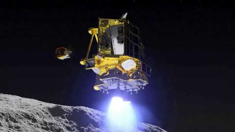 Sonda japonesa SLIM llegó a la Luna, pero paneles solares dejaron de generar energía