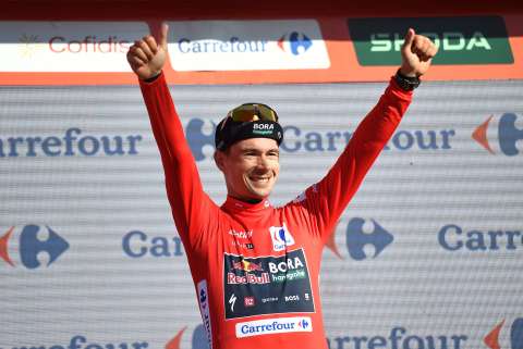 Así quedó la clasificación general de la Vuelta a España, tras el golpe de Roglic