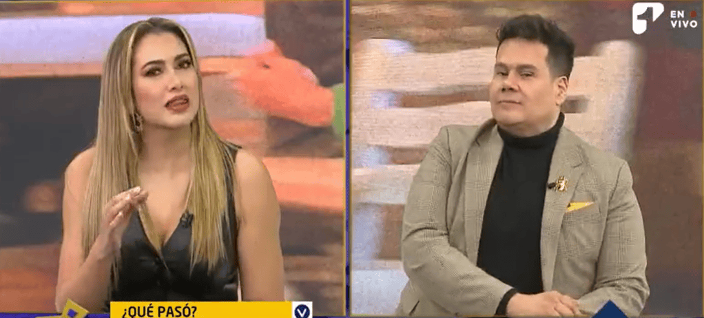 Nanis Ochoa renunció en vivo a Lo sé todo, su beso con Danny Marín