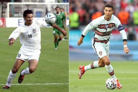 Cristiano Ronaldo va por el récord de Ali Daei