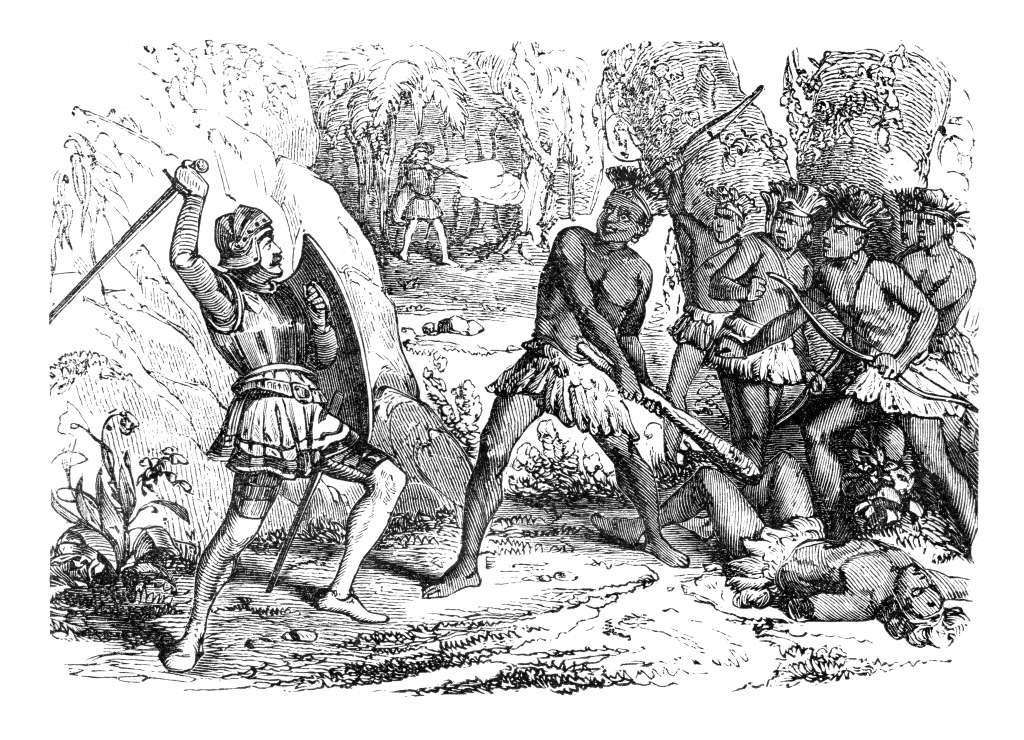 "El carnero" hace un recuento sobre lo ocurrido en el primer siglo desde la conquista de América.