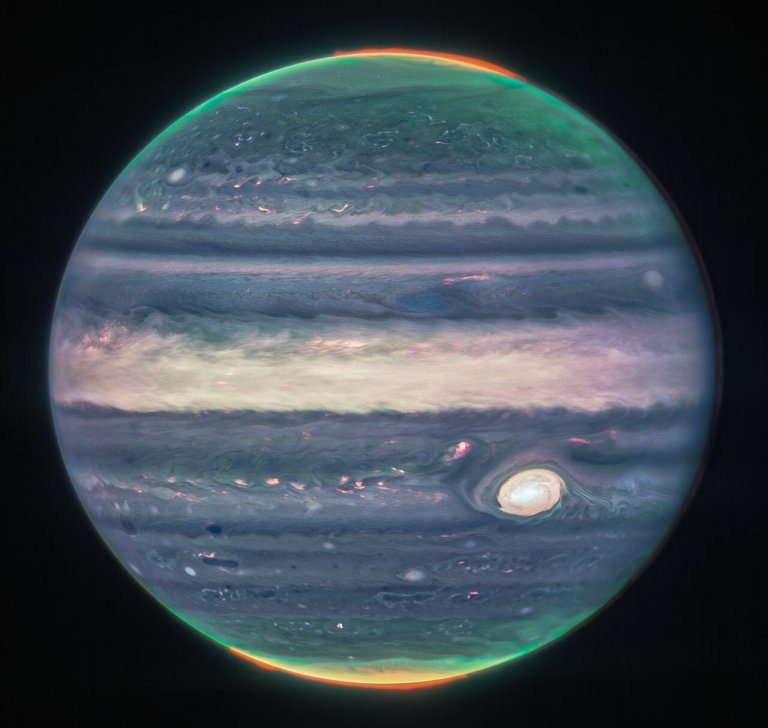 James Webb: las nuevas imágenes de Júpiter capturadas por el telescopio