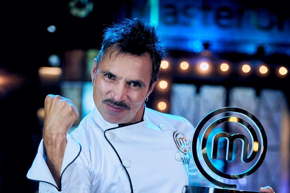 El actor compitió en la final de MasterChef Celebrity junto a Carlos Báez, Chicho Arias y Tatán Mejía.