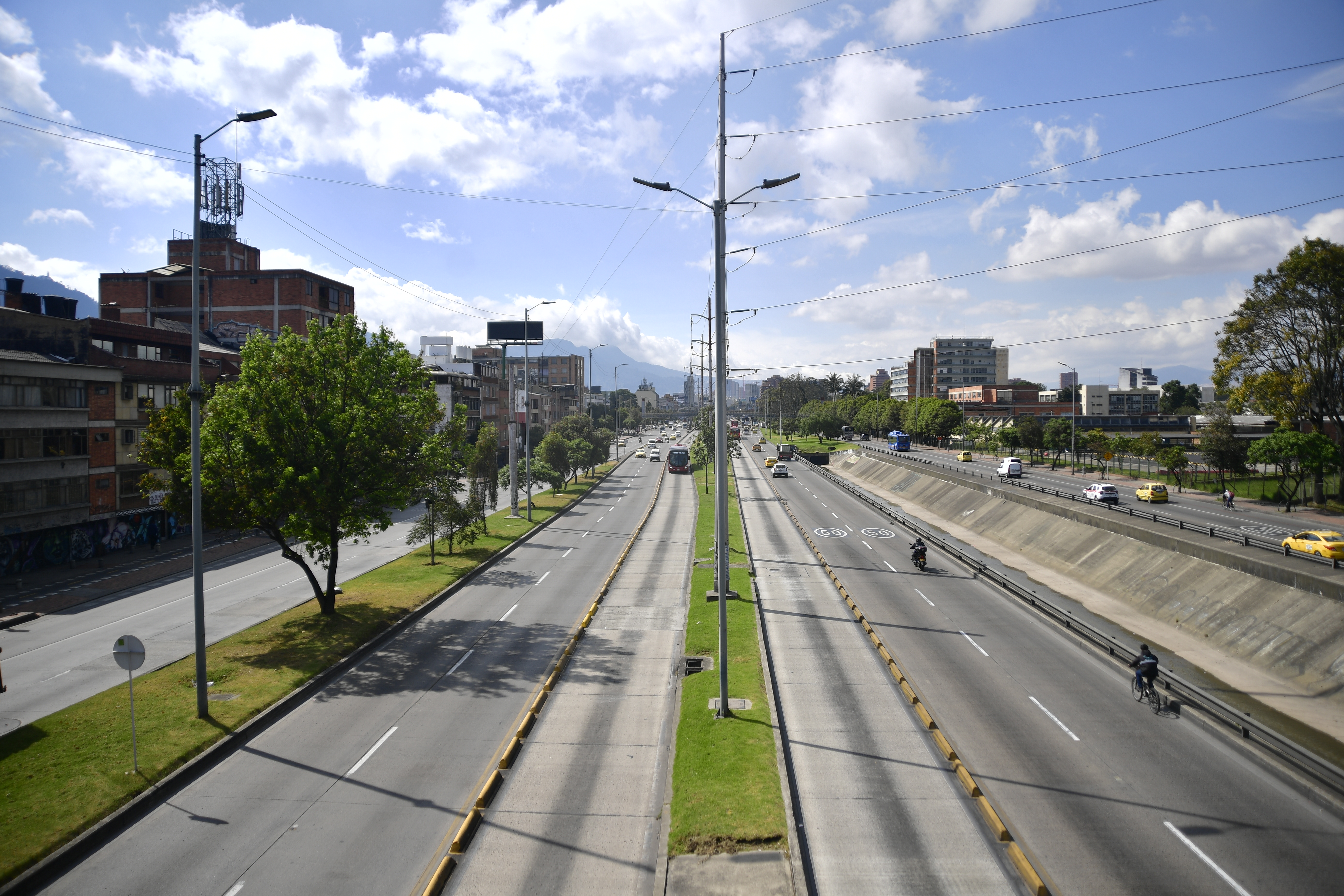 Primera jornada de día sin carro y moto en la ciudad de Bogotá