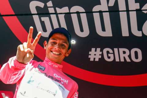 “Chavito”, líder del Giro de Italia: la sonrisa del ciclismo