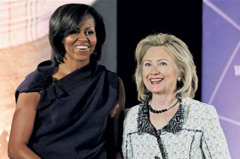 Michelle Obama hace un guiño a Hillary Clinton