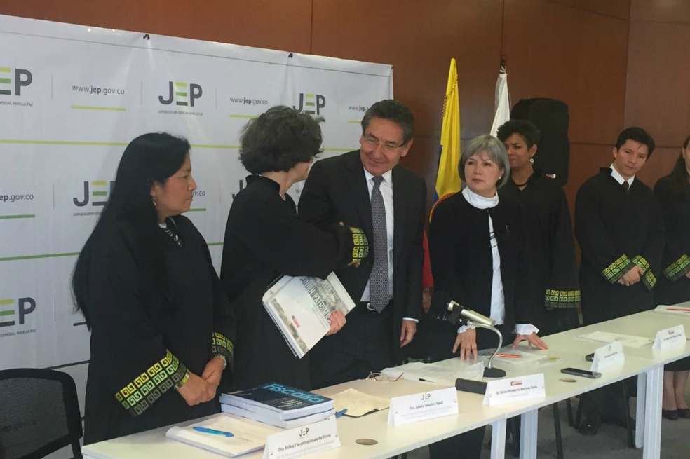 El 30 de mayo, la Fiscalía General de la entregó los primeros tres informes a la Sala de Reconocimiento, Verdad y Responsabilidad de la JEP. /El Espectador.