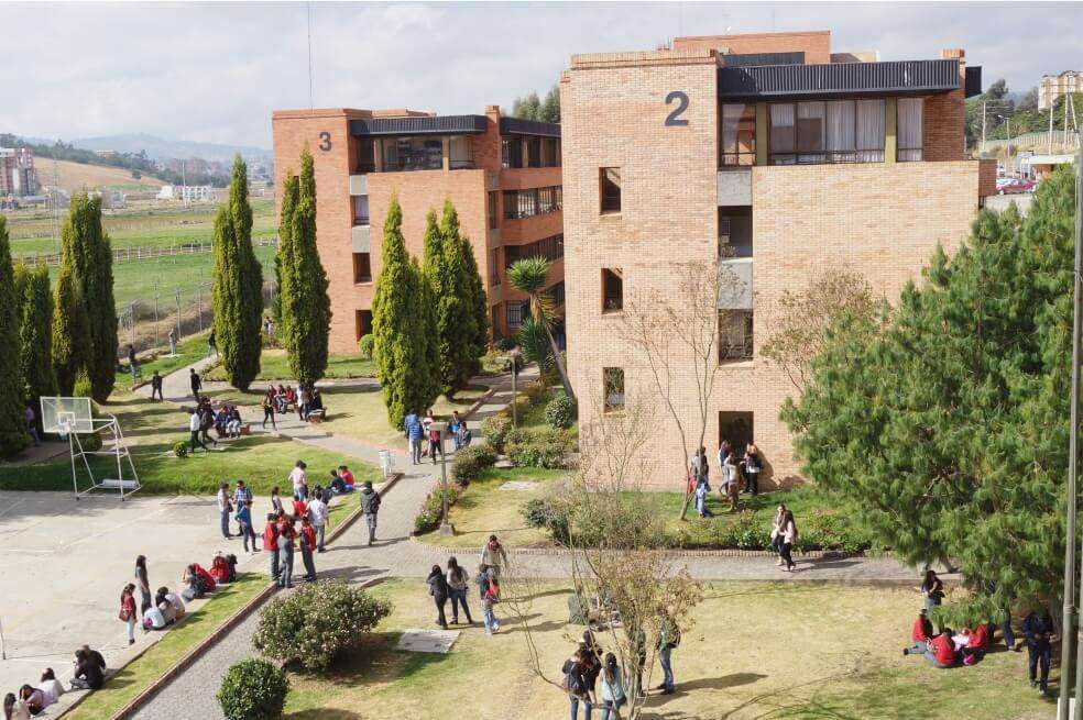 Instalaciones de la Universidad de Boyacá. / Cortesía