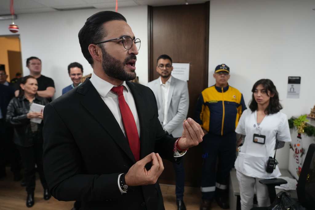 Carlos Mario Zuluaga, vicecontralor general, estuvo en el encuentro.