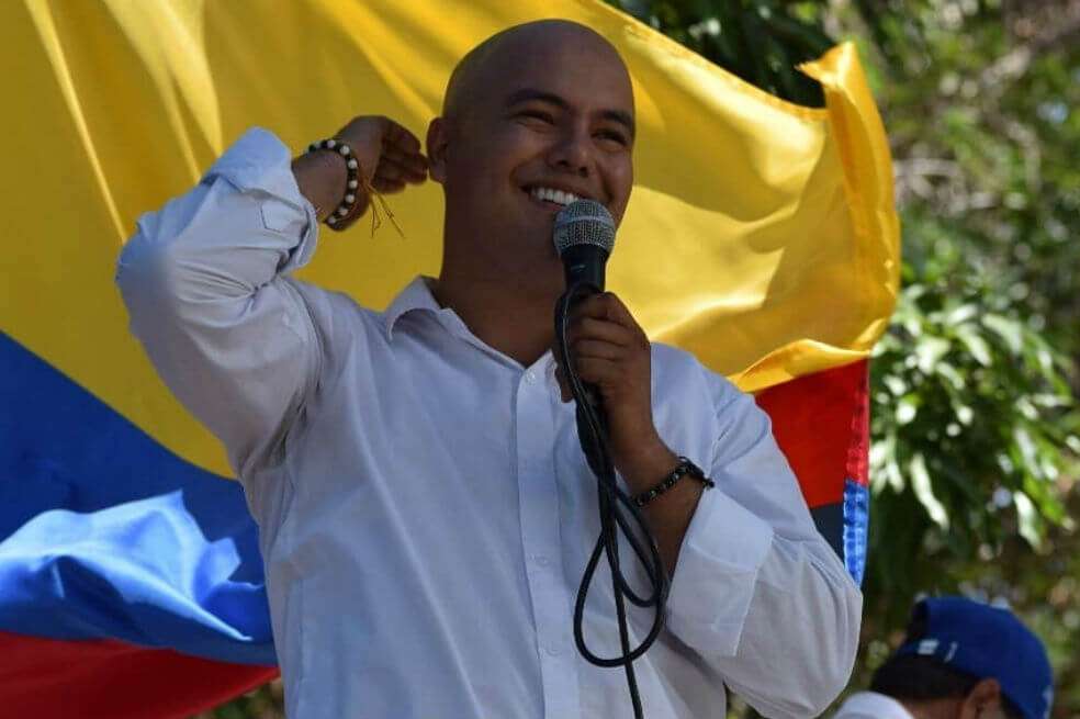 García Castillo, de 29 años, fue detenido el pasado sábado por miembros del CTI de la Fiscalía. / Tomada de Facebook.com/danielrgarciac