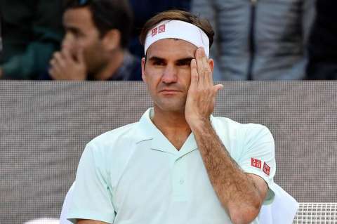 Roger Federer se retiró del Masters 1.000 de Roma por lesión