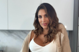 Así se veía Daniela Ospina en su primer embarazo y así durante el segundo