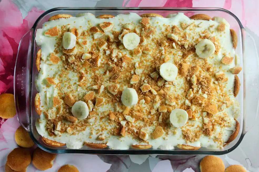 Prepara esta receta de pudín de plátano en casa ¡Muy fácil!