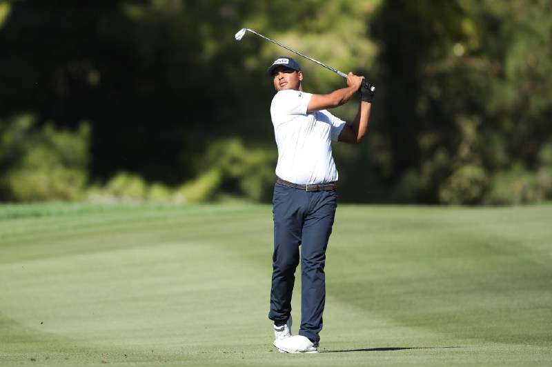 El golfista bogotano Juan Sebastián Muñoz terminó el Masters con seis golpes abajo del par del Augusta National. / AP