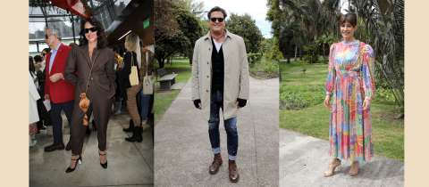 Paola Turbay, Carlos Vives, entre otras celebridades en el desfile de Faride Ramos