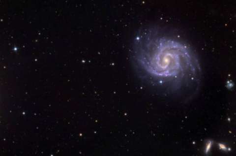Descubierta por primera vez una galaxia sin materia oscura