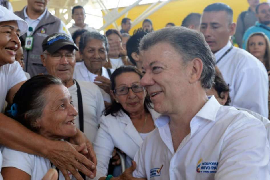 “El precio del petróleo efectivamente nos reduce los ingresos, tenemos que ajustarnos a eso”, dijo Santos. / Casa de Nariño