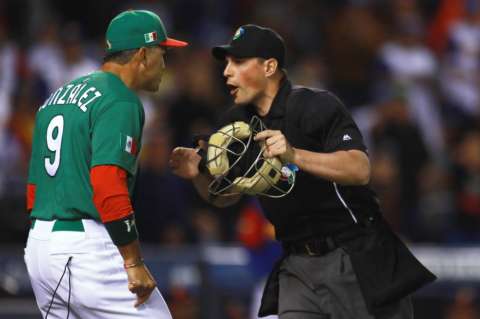 Por mala interpretación del reglamento, México es eliminado del Clásico Mundial de Béisbol