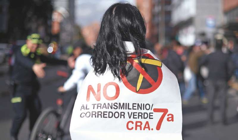 Una tutela del Distrito revoca la suspensión de la licitación y tumba lo que habían ganado los detractores del corredor verde de la séptima.