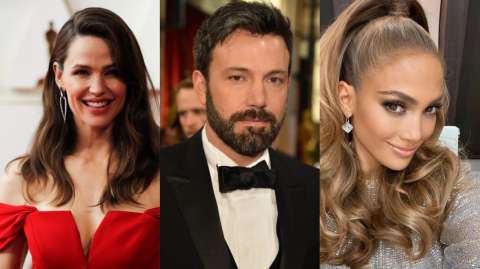JLo reaccionó a comprometedoras imágenes de Ben Affleck y su ex Jennifer Garner