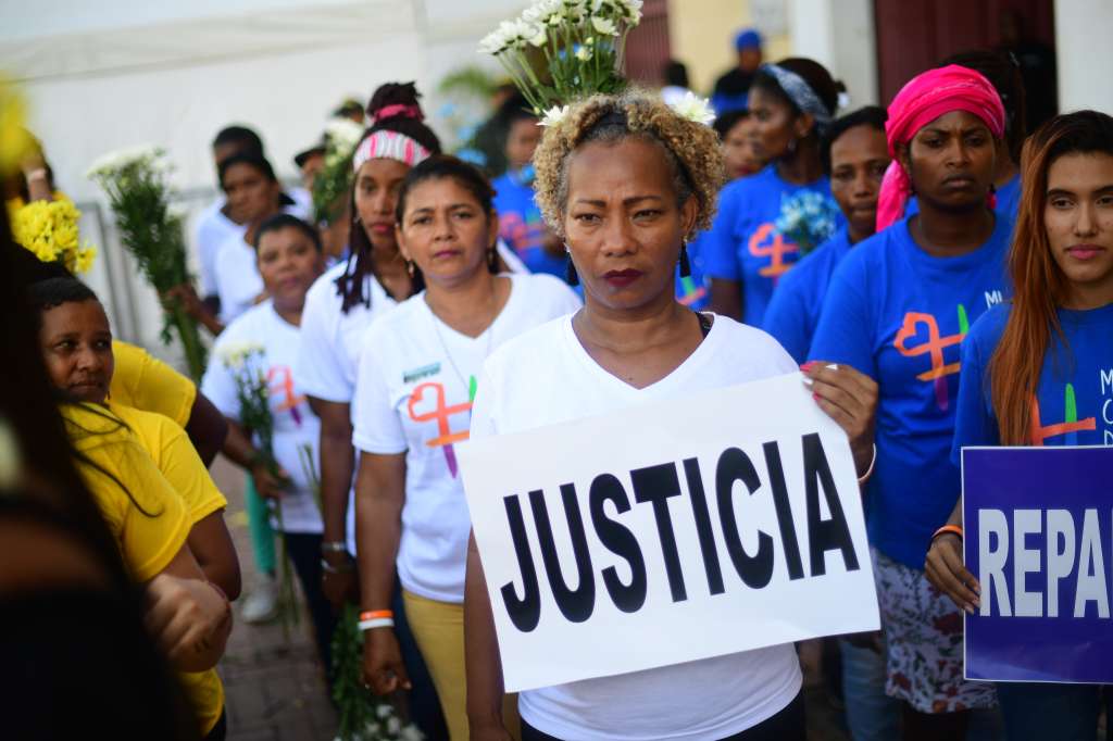 Primer acto de reconocimiento público a la dignidad de las víctimas realizado por la Comisión de la Verdad en Cartagena; participaron más de 540 mujeres y personas LGTBI víctimas de violencias sexuales perpetradas por integrantes de la fuerza pública, paramilitares, FARC-EP, otros grupos armados y terceros implicados.