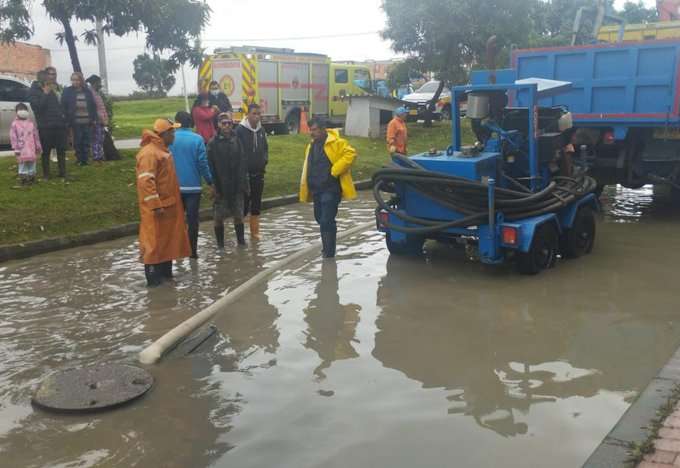 Inundaciones en Bosa.