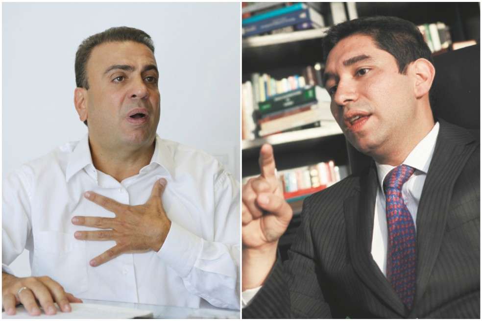 El senador Besaile ha dicho que fue extorsionado por Gustavo Moreno. El exfiscal asegura que nunca hubo una amenaza y que todo se trató de una negociación. / Semana y archivo.