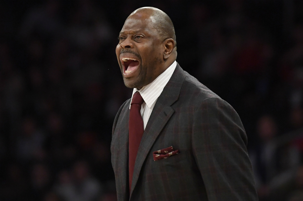 Patrick Ewing, una de las leyendas de los Knick de Nueva York y la NBA.