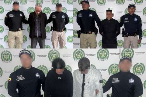 En los primeros días de 2026, Interpol retuvo en Colombia a 15 prófugos internacionales