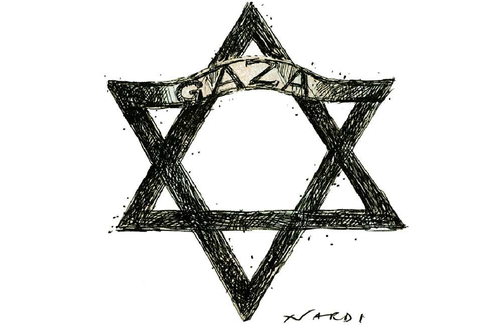 "Tras las masacres y la persecución de los habitantes de Gaza, consideré importante señalar que se estaban traspasando todos los límites": Nardi