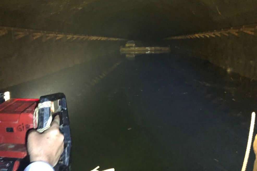 Esta fue una de las fotos de la casa de máquinas filtradas a la prensa.
