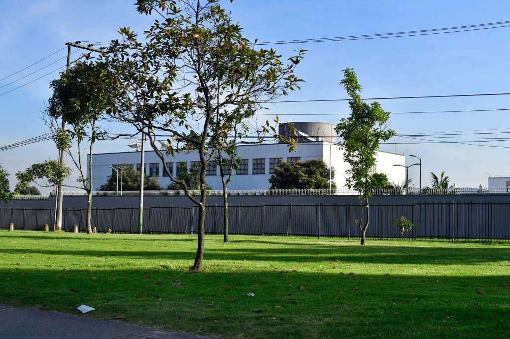Fachada de la Embajada de Estados Unidos (USA)