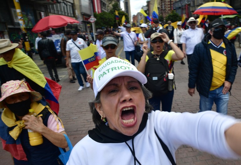 Se presentaron también agresiones leves a personas que asistieron en rechazo a la movilización. En esos casos tuvieron que intervenir los gestores de convivencia.